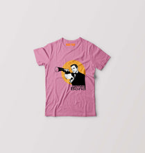 Load image into Gallery viewer, James Bond 007 Kids T-Shirt for Boy/Girl-Pink-Ektarfa.online
