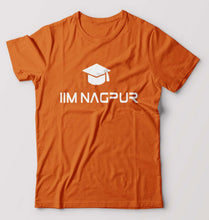 Load image into Gallery viewer, IIM Nagpur T-Shirt for Men-Orange-Ektarfa.online
