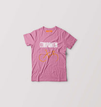 Load image into Gallery viewer, Cycling Companion Kids T-Shirt for Boy/Girl-Pink-Ektarfa.online
