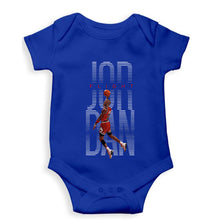 Load image into Gallery viewer, Michael Jordan Kids Romper For Baby Boy/Girl-Royal Blue-Ektarfa.online
