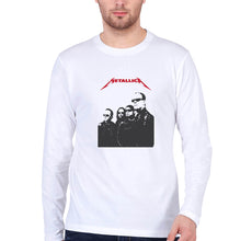 Load image into Gallery viewer, Metallica Full Sleeves T-Shirt for Men-White-Ektarfa.online
