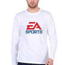 Load image into Gallery viewer, EA Sports Full Sleeves T-Shirt for Men-White-Ektarfa.online
