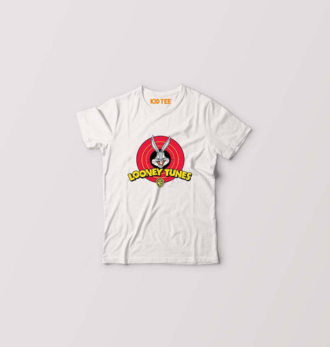 Looney Tunes Kids T-Shirt for Boy/Girl-White-Ektarfa.online