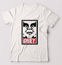 Load image into Gallery viewer, Obey T-Shirt for Men-S(38 Inches)-White-Ektarfa.online
