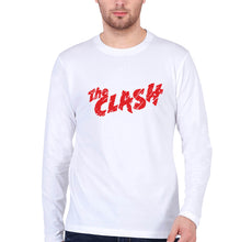 Load image into Gallery viewer, The Clash Full Sleeves T-Shirt for Men-White-Ektarfa.online
