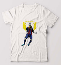 Load image into Gallery viewer, Messi T-Shirt for Men-S(38 Inches)-White-Ektarfa.online

