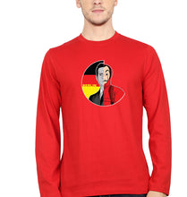 Load image into Gallery viewer, Money Heist Berlin Full Sleeves T-Shirt for Men-S(38 Inches)-red-Ektarfa.online
