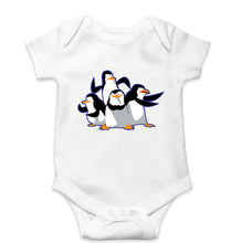 Load image into Gallery viewer, Penguins of Madagascar Kids Romper For Baby Boy/Girl-0-5 Months(18 Inches)-White-Ektarfa.online
