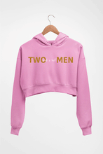 Load image into Gallery viewer, Two and a Half Men Crop HOODIE FOR WOMEN-Light Baby Pink-Ektarfa.online
