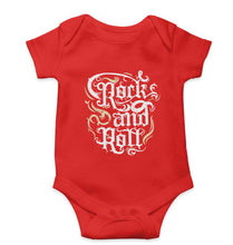 Load image into Gallery viewer, Rock N Roll Kids Romper For Baby Boy/Girl-0-5 Months(18 Inches)-Red-Ektarfa.online
