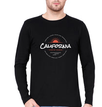 Load image into Gallery viewer, California Full Sleeves T-Shirt for Men-S(38 Inches)-Black-Ektarfa.online
