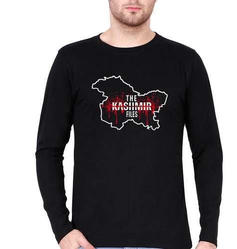 The Kashmir Files Full Sleeves T-Shirt for Men-Black-Ektarfa.online