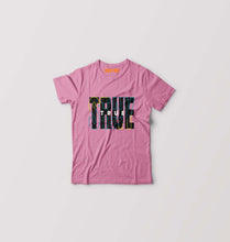 Load image into Gallery viewer, Stay True Kids T-Shirt for Boy/Girl-0-1 Year(20 Inches)-Pink-Ektarfa.online
