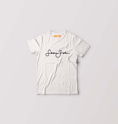 Sean John Kids T-Shirt for Boy/Girl-White-Ektarfa.online