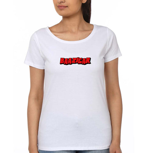 Baazigar T-Shirt for Women-White-Ektarfa.online