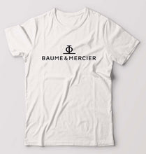 Load image into Gallery viewer, Baume &amp; Mercier T-Shirt for Men-S(38 Inches)-White-Ektarfa.online
