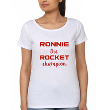 Load image into Gallery viewer, Ronnie O&#39;Sullivan Snooker T-Shirt for Women-White-Ektarfa.online
