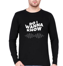 Load image into Gallery viewer, Arctic Monkeys Full Sleeves T-Shirt for Men-Black-Ektarfa.online
