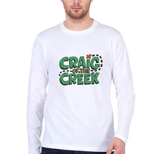 Load image into Gallery viewer, Craig of the Creek Full Sleeves T-Shirt for Men-White-Ektarfa.online
