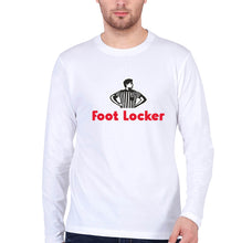 Load image into Gallery viewer, Foot Locker Full Sleeves T-Shirt for Men-White-Ektarfa.online
