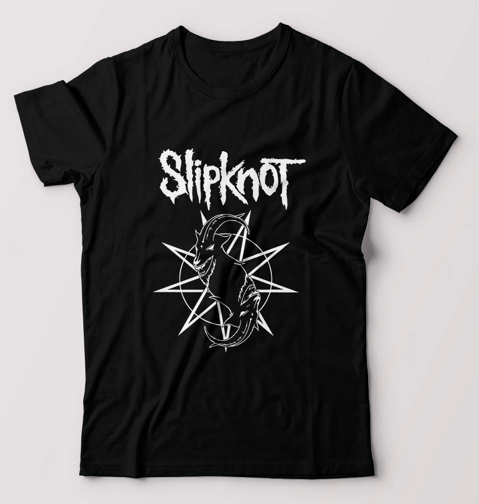 Slipknot T-Shirt for Men-S(38 Inches)-Black-Ektarfa.online