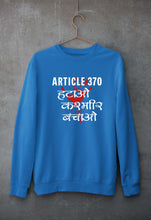Load image into Gallery viewer, Article 370 Unisex Sweatshirt for Men/Women-Royal blue-Ektarfa.online
