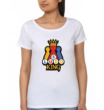 Load image into Gallery viewer, Ludo King T-Shirt for Women-XS(32 Inches)-White-Ektarfa.online
