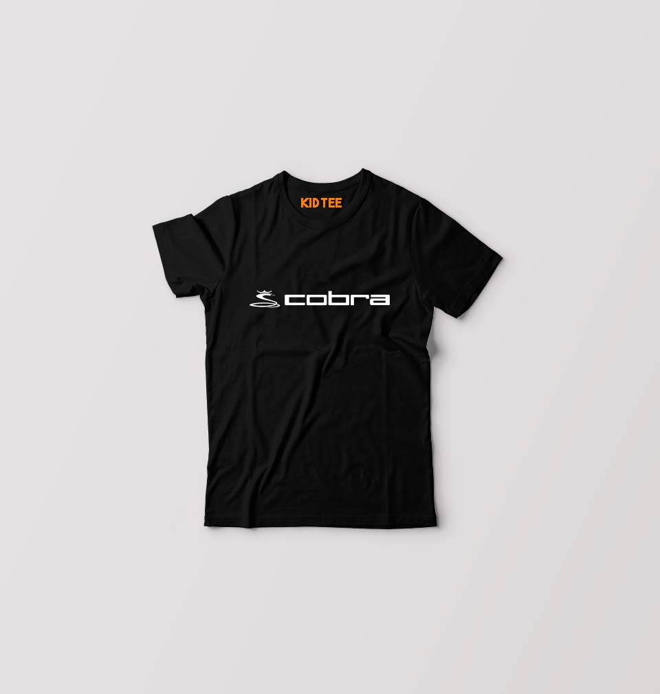 Cobra Golf Kids T-Shirt for Boy/Girl-Black-Ektarfa.online