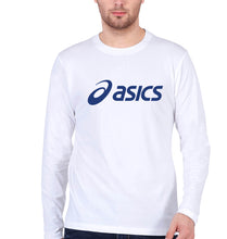 Load image into Gallery viewer, Asics Full Sleeves T-Shirt for Men-S(38 Inches)-White-Ektarfa.online
