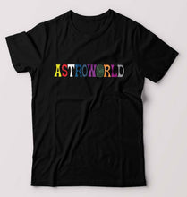 Load image into Gallery viewer, Astroworld Travis Scott T-Shirt for Men-S(38 Inches)-Black-Ektarfa.online
