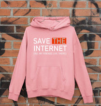 Load image into Gallery viewer, Internet Funny Unisex Hoodie for Men/Women-Light Pink-Ektarfa.online
