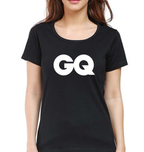 Load image into Gallery viewer, GQ Magazine T-Shirt for Women-Black-Ektarfa.online
