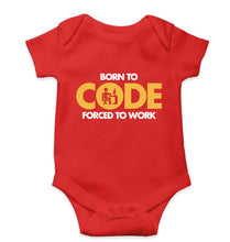 Load image into Gallery viewer, Coder Geek Kids Romper For Baby Boy/Girl-Red-Ektarfa.online
