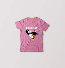 Load image into Gallery viewer, Skadoosh Panda Kids T-Shirt for Boy/Girl-Pink-Ektarfa.online
