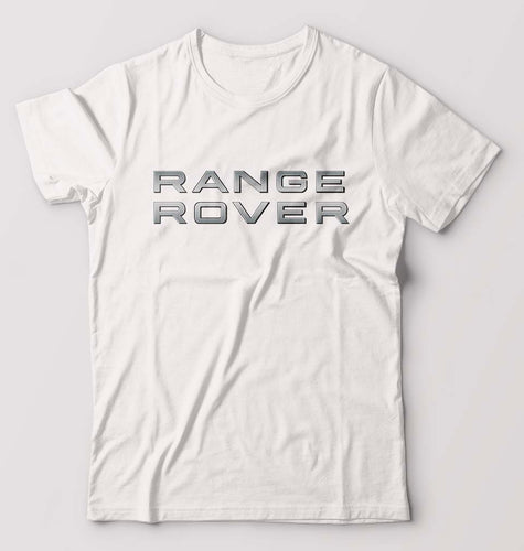 Range Rover T-Shirt for Men-S(38 Inches)-White-Ektarfa.online