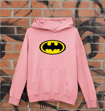 Load image into Gallery viewer, Batman Unisex Hoodie for Men/Women-S(40 Inches)-Light Baby Pink-Ektarfa.online
