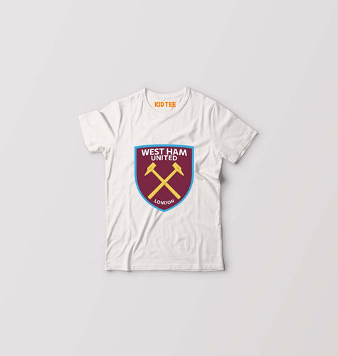 West-Ham Kids T-Shirt for Boy/Girl-White-Ektarfa.online