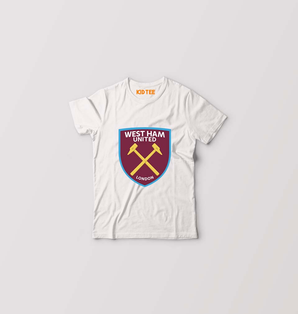 West-Ham Kids T-Shirt for Boy/Girl-White-Ektarfa.online
