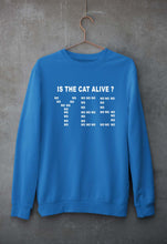 Load image into Gallery viewer, SCHRÖDINGER&#39;S CAT Unisex Sweatshirt for Men/Women-S(40 Inches)-Royal Blue-Ektarfa.online
