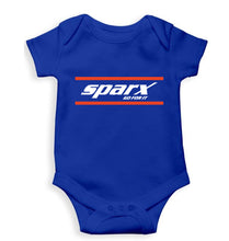 Load image into Gallery viewer, Sparx Kids Romper For Baby Boy/Girl-0-5 Months(18 Inches)-Royal Blue-Ektarfa.online
