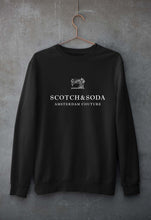 Load image into Gallery viewer, Scotch &amp; Soda Unisex Sweatshirt for Men/Women-Black-Ektarfa.online
