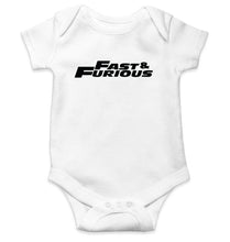 Load image into Gallery viewer, Fast &amp; Furious Kids Romper For Baby Boy/Girl-0-5 Months(18 Inches)-White-Ektarfa.online
