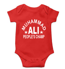Load image into Gallery viewer, Muhammad Ali Kids Romper For Baby Boy/Girl-0-5 Months(18 Inches)-Red-Ektarfa.online
