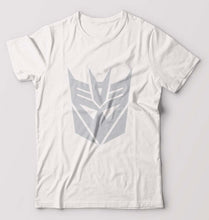 Load image into Gallery viewer, Decepticon Transformers T-Shirt for Men-S(38 Inches)-White-Ektarfa.online
