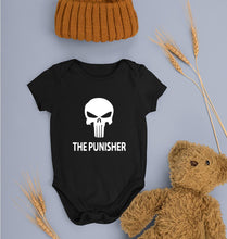 Load image into Gallery viewer, Punisher Kids Romper For Baby Boy/Girl-0-5 Months(18 Inches)-Black-Ektarfa.online
