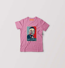 Load image into Gallery viewer, Elon Musk Hope Kids T-Shirt for Boy/Girl-Pink-Ektarfa.online
