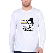 Load image into Gallery viewer, Chanu Saikhom Mirabai Full Sleeves T-Shirt for Men-White-Ektarfa.online
