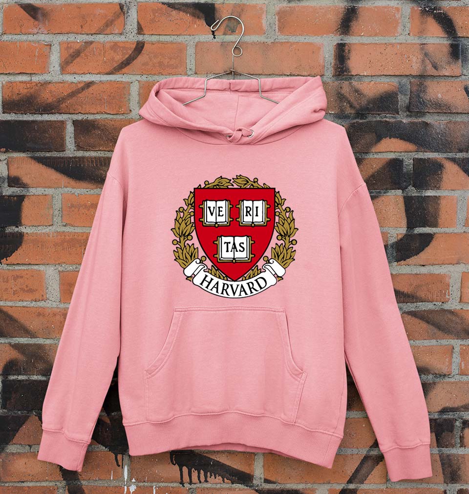 Pink harvard hoodie sale