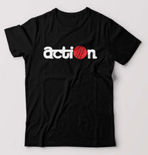 Load image into Gallery viewer, Action T-Shirt for Men-S(38 Inches)-Black-Ektarfa.online
