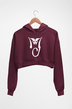 Load image into Gallery viewer, Michael Jackson (MJ) Crop HOODIE FOR WOMEN
